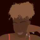 darkskin-coloredhair avatar